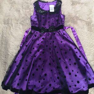 BNWT Purple Girls' Party Dress (size 10)